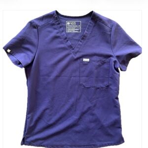 Figs Women’s Purple Jam Scrub Set XS Top Small Jogger Pant